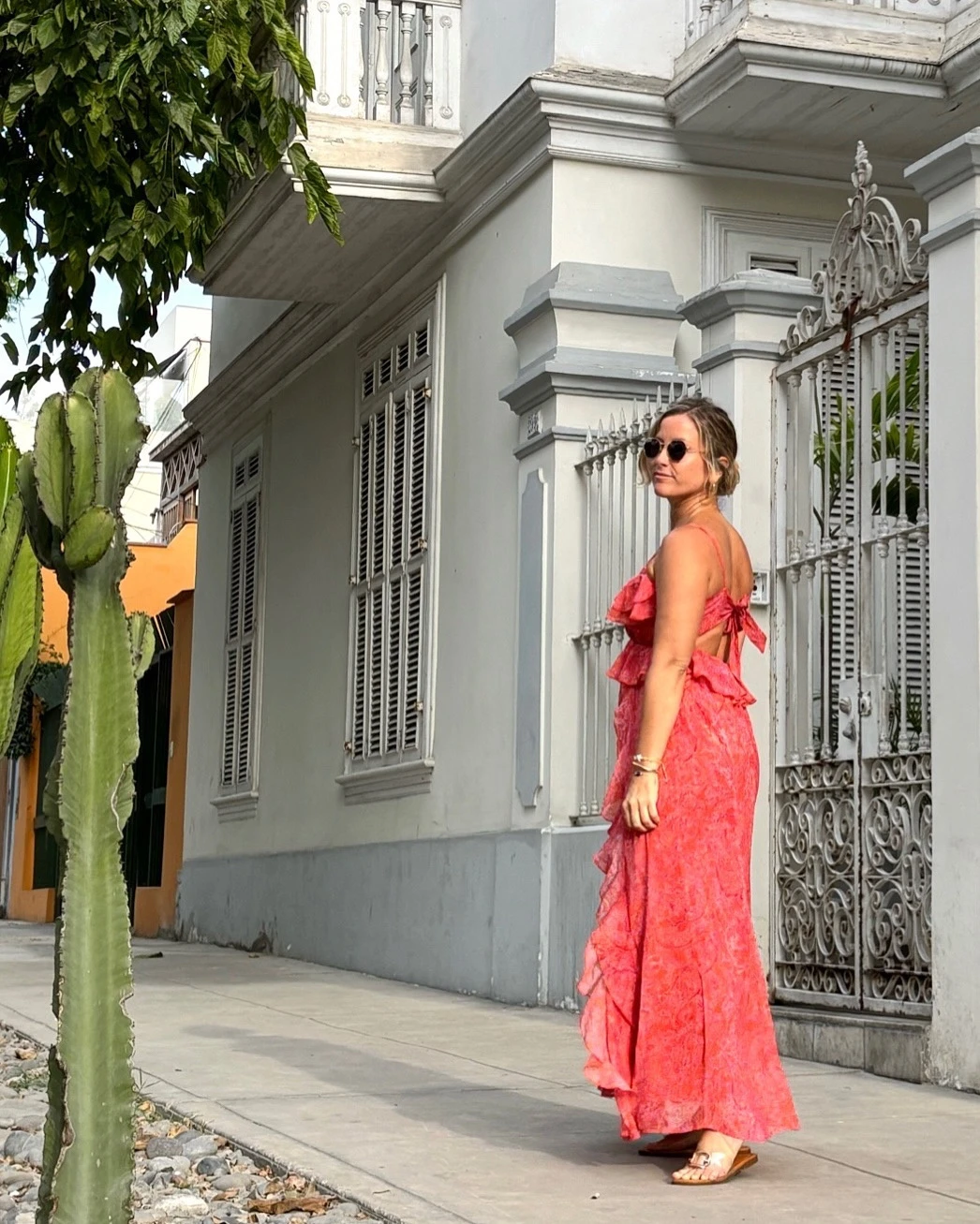 Vestido rojo de Blonde Sugar, una de las marcas del catálogo Malena